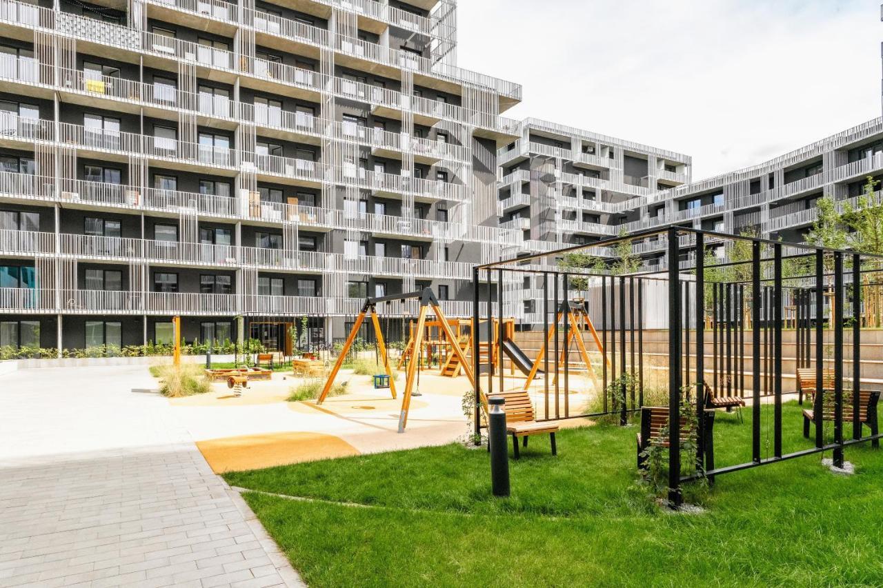 Mieszkanie Z Mini Ogrodkiem Hamak Brazylijski Warsaw Exterior photo